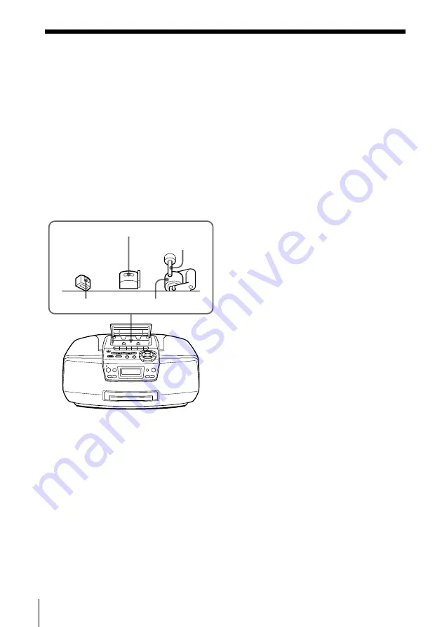 Sony CFD-S45L Operating Instructions Manual Download Page 32