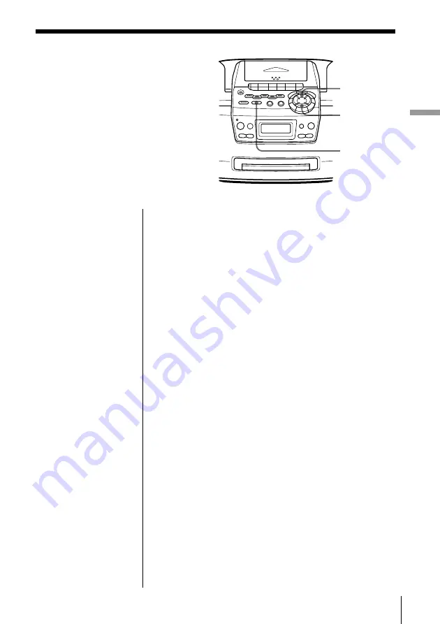 Sony CFD-S45L Operating Instructions Manual Download Page 49