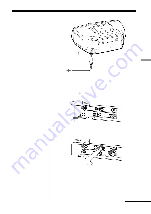 Sony CFD-S45L Operating Instructions Manual Download Page 59