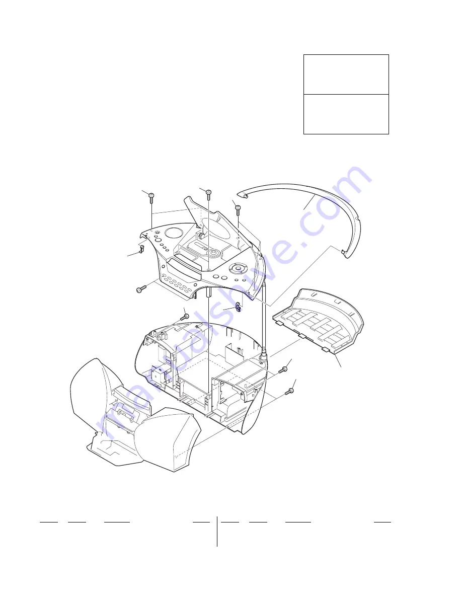 Sony CFD-S550 - Cd Radio Cassette-corder Service Manual Download Page 36