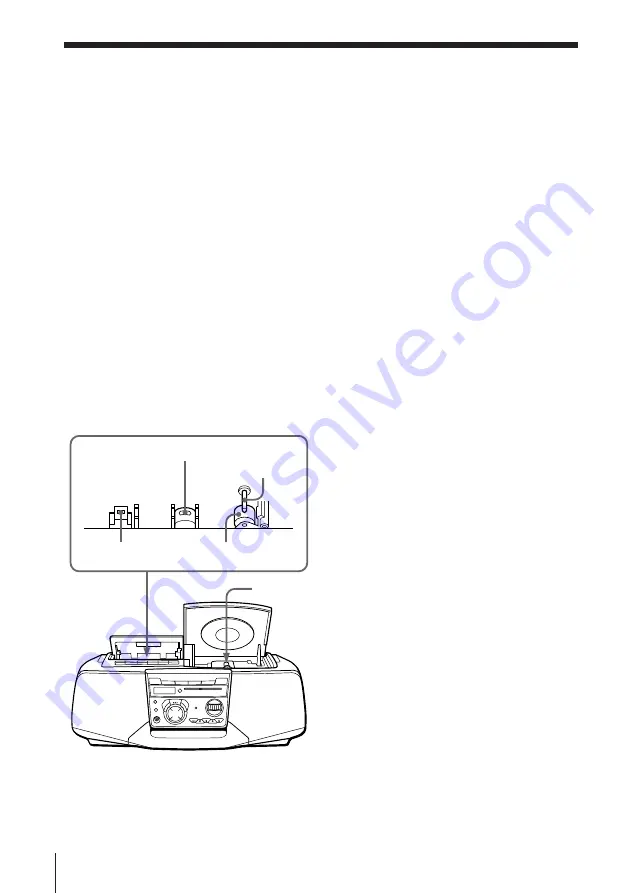 Sony CFD-V35 - Cd Radio Cassette-corder Скачать руководство пользователя страница 25