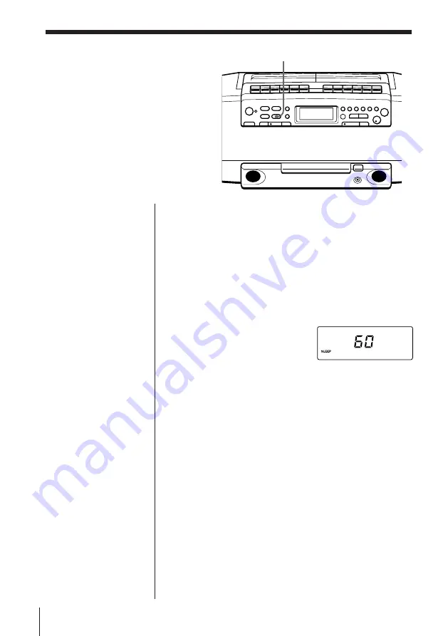 Sony CFD-W57 - Cd Radio Cassette-corder Скачать руководство пользователя страница 59