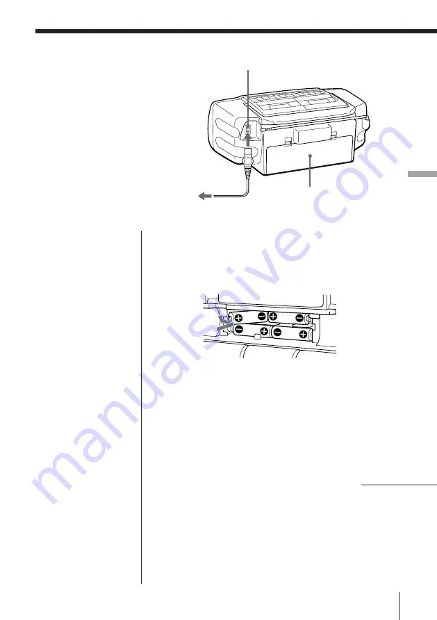 Sony CFD-W57 - Cd Radio Cassette-corder Operating Instructions Manual Download Page 60