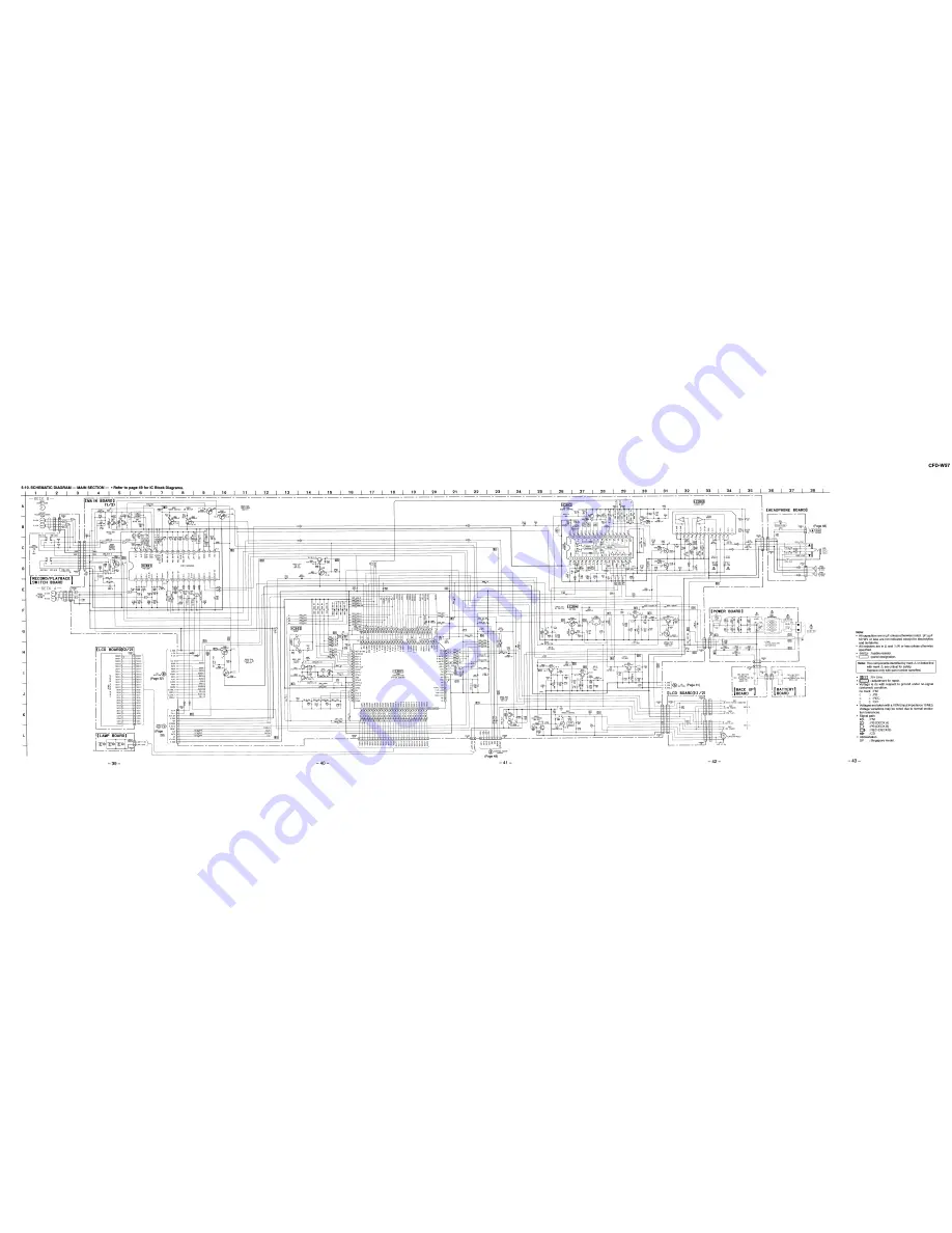 Sony CFD-W57 - Cd Radio Cassette-corder Service Manual Download Page 27