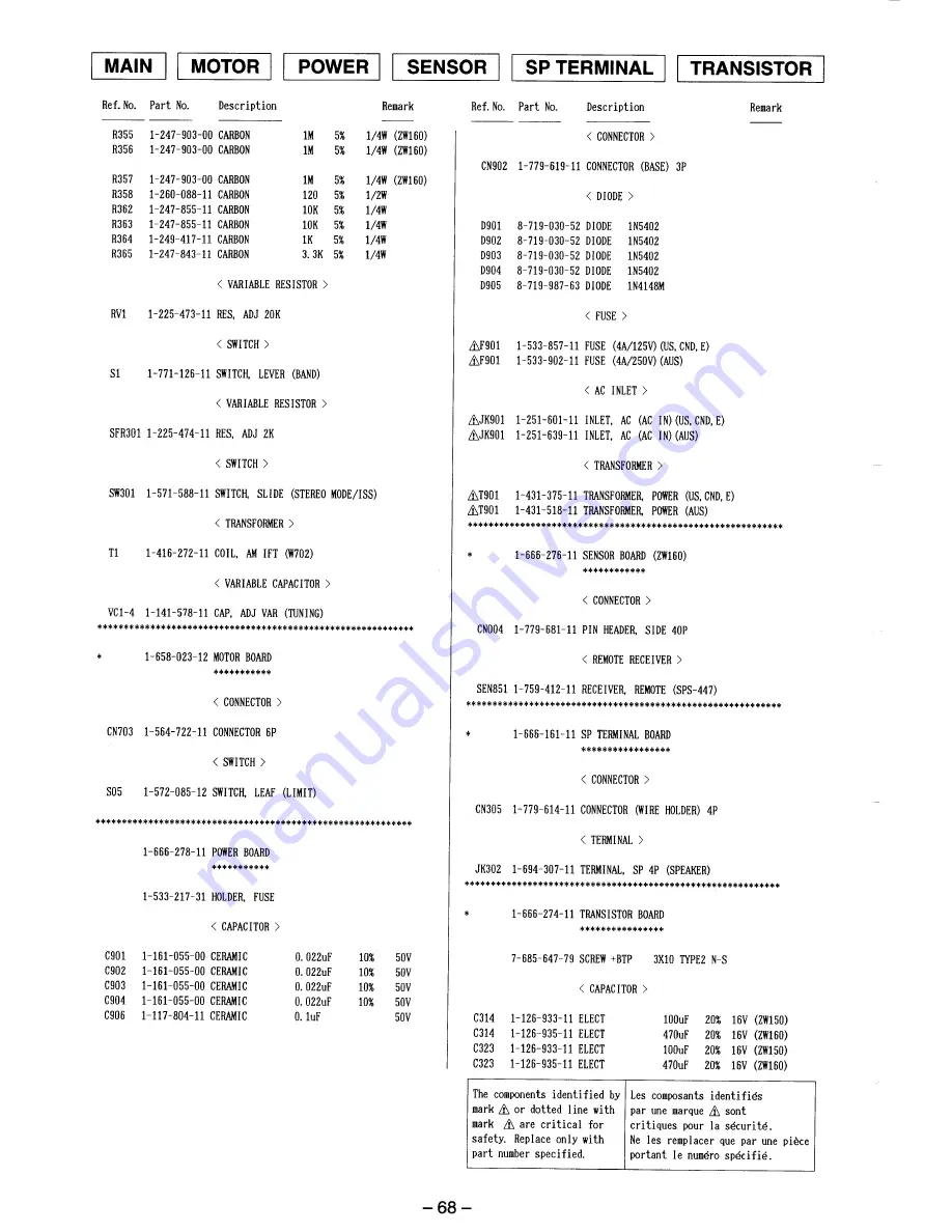 Sony CFD-ZW150 Service Manual Download Page 50