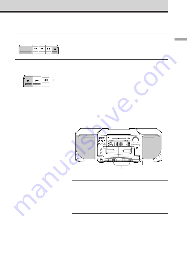 Sony CFS-KW77S Operating Instructions Manual Download Page 11