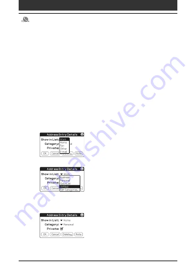 Sony CLIE PEG-SJ10 Operating Instructions Manual Download Page 59