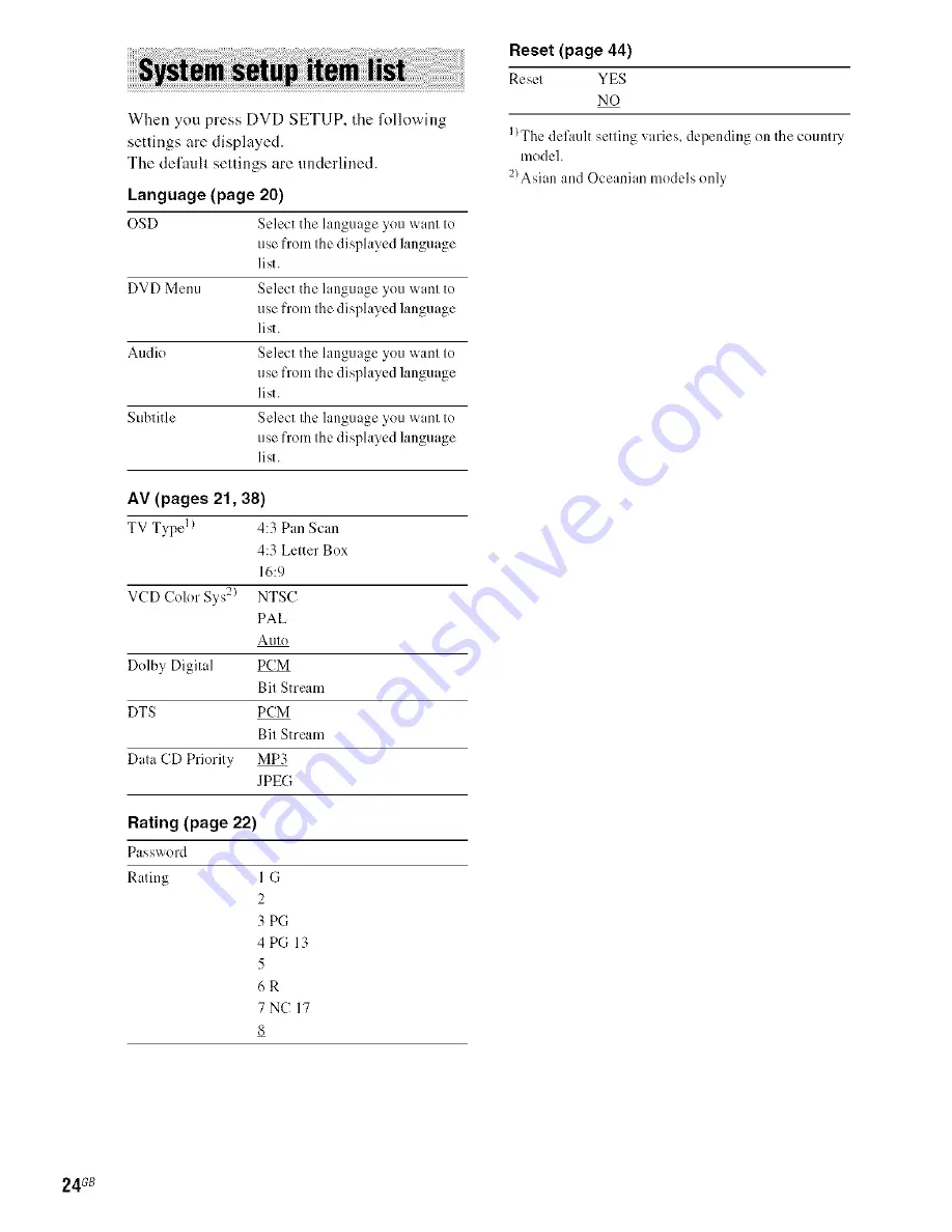 Sony CMT-DV2D - Micro Hi Fi Component System Скачать руководство пользователя страница 24