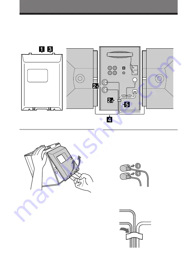 Sony CMT-ED1 - Micro Hi Fi Component System Operating Instructions Manual Download Page 4