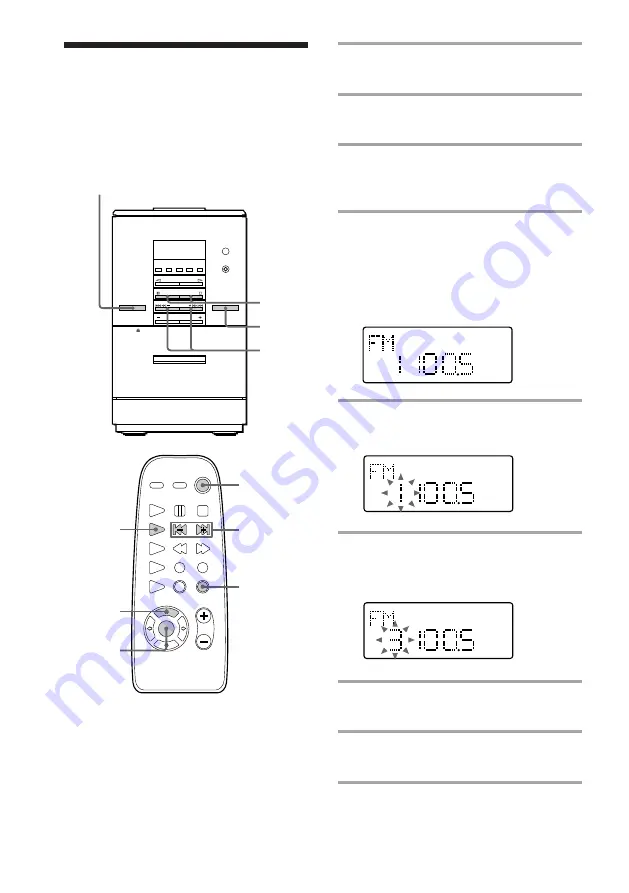 Sony CMT-ED1 - Micro Hi Fi Component System Скачать руководство пользователя страница 8