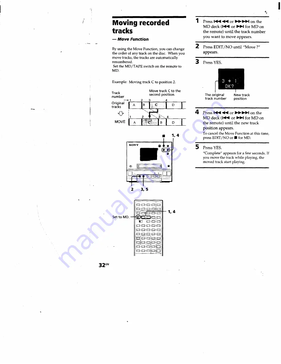 Sony CMT-M11C - Compact Component System Operating Instructions Manual Download Page 31