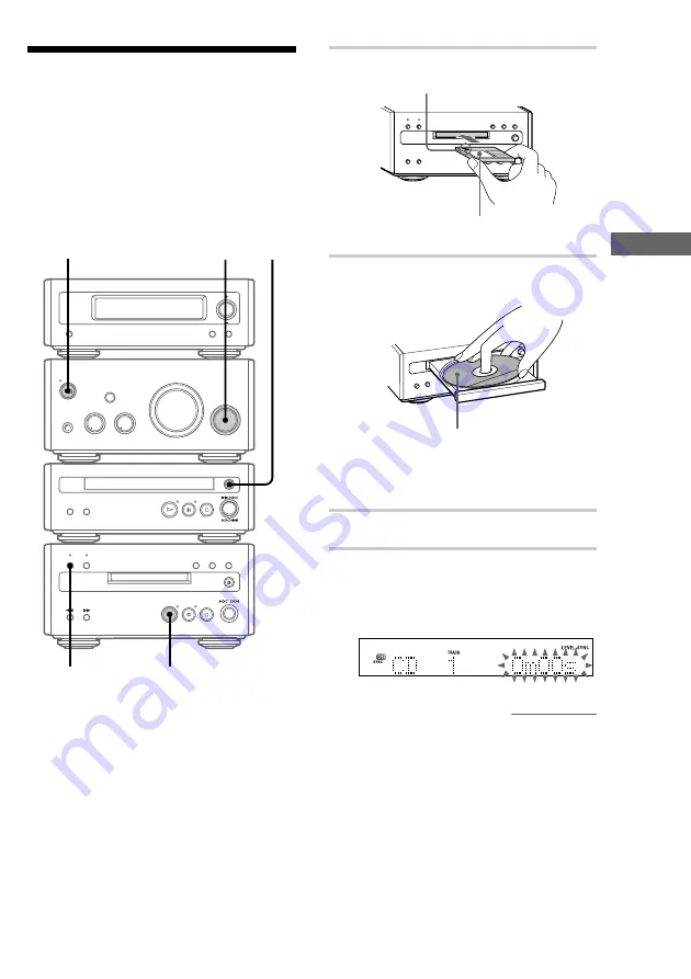 Sony CMT-SP55MD Operating Instructions Manual Download Page 23