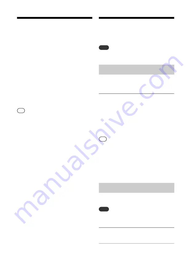 Sony CMT-X3CD Operating Instructions Manual Download Page 22