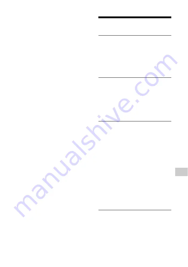 Sony CMT-X7CD Operating Instructions Manual Download Page 43