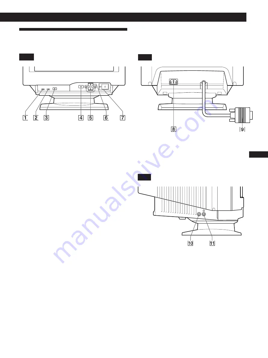 Sony CPD-100GST Operating Instructions Manual Download Page 5