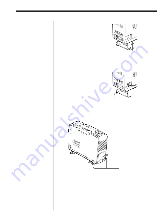 Sony CPJ-A300E Operating Instruction Download Page 38