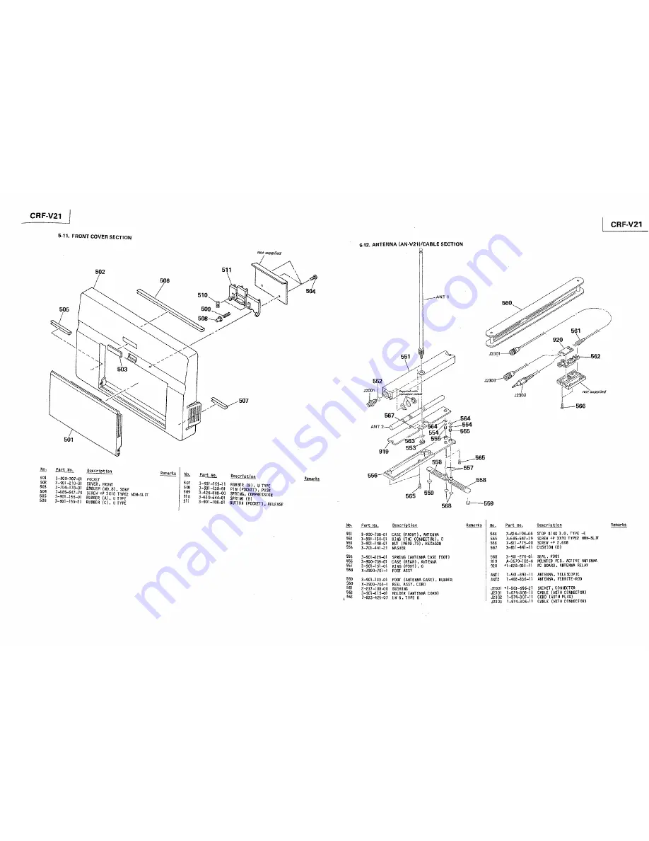 Sony CRF-V21 Service Manual Download Page 47