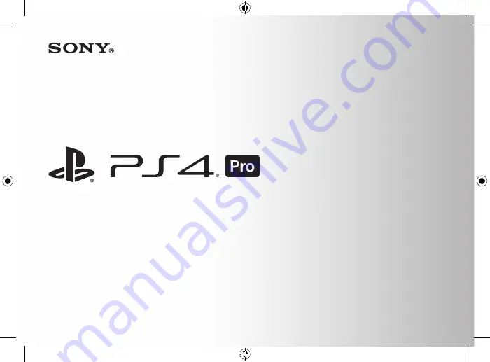 Sony CUH-7208B Safety Manual Download Page 1