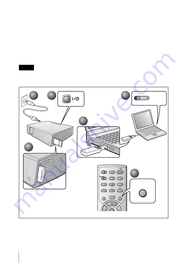 Sony CX80 - VPL XGA LCD Projector Скачать руководство пользователя страница 6