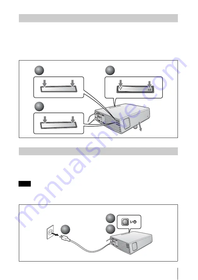 Sony CX80 - VPL XGA LCD Projector Скачать руководство пользователя страница 43