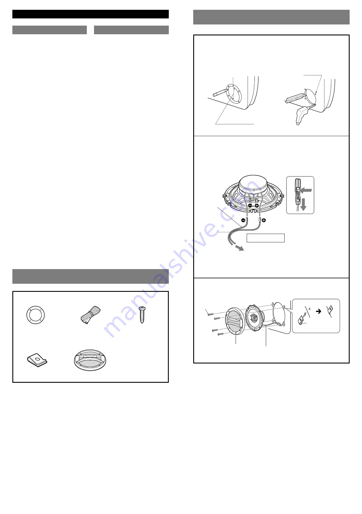 Sony CXS-GT4016F Installation/Connections Download Page 2