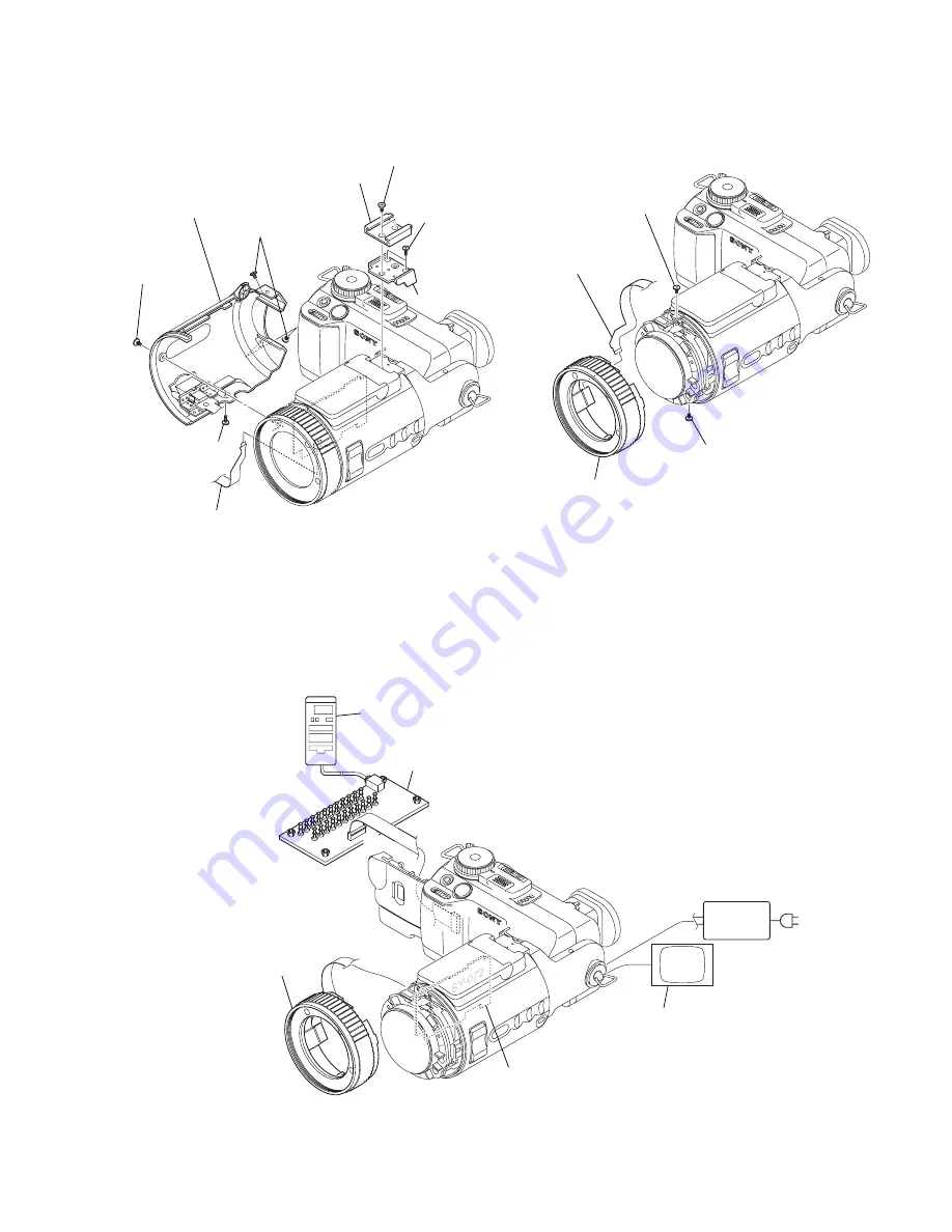 Sony Cyber-shot DSC-F707 Service Manual Download Page 38