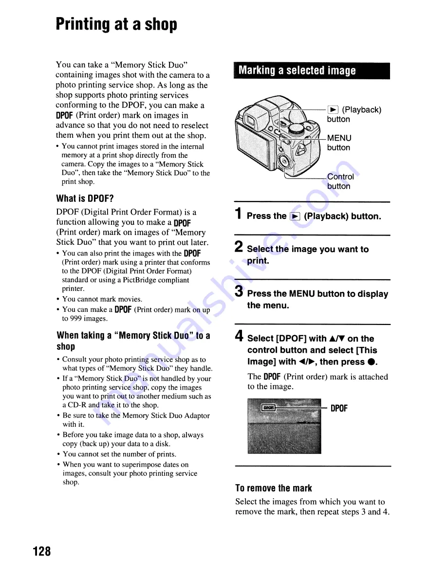 Sony Cyber-shot DSC-H50 Instruction Manual Download Page 173