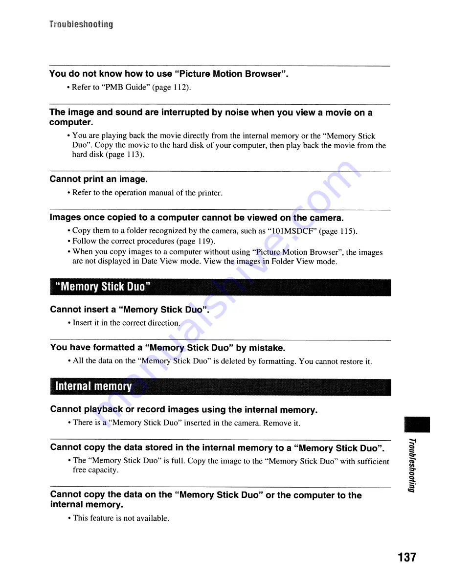 Sony Cyber-shot DSC-H50 Instruction Manual Download Page 182