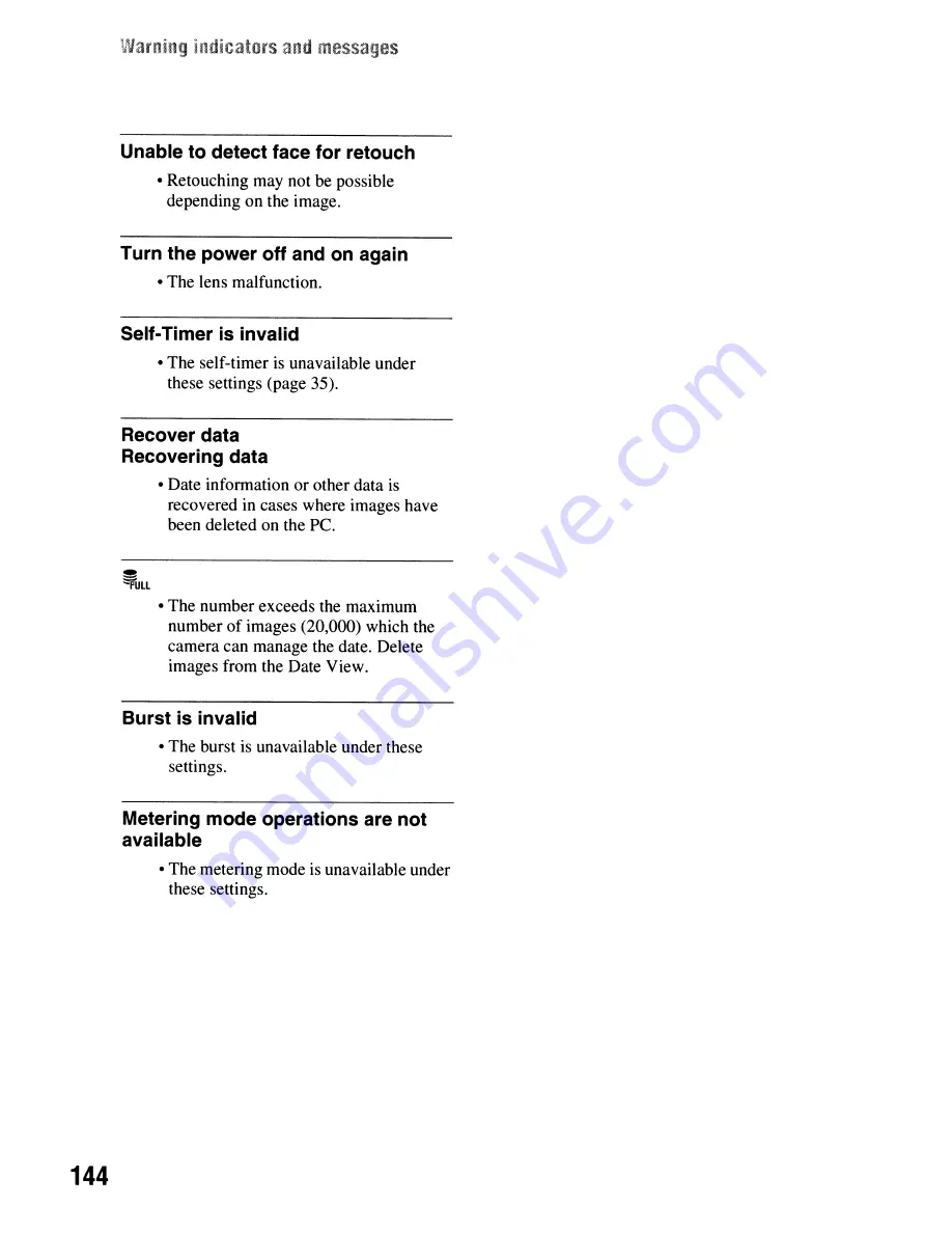 Sony Cyber-shot DSC-H50 Instruction Manual Download Page 189