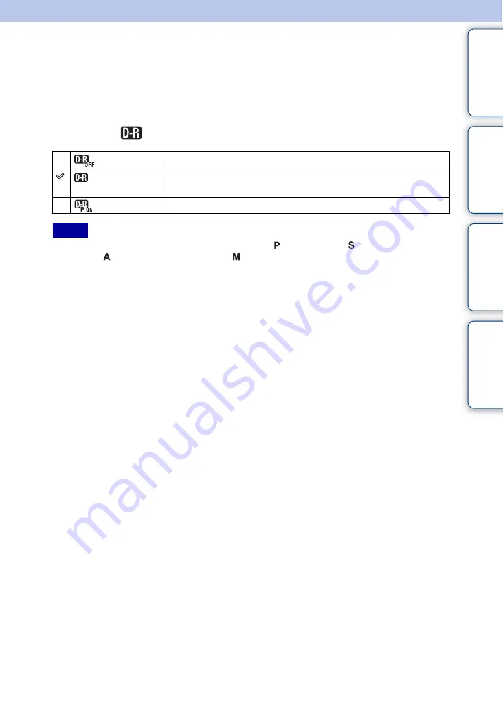 Sony Cyber-shot DSC-HX1 Handbook Download Page 70