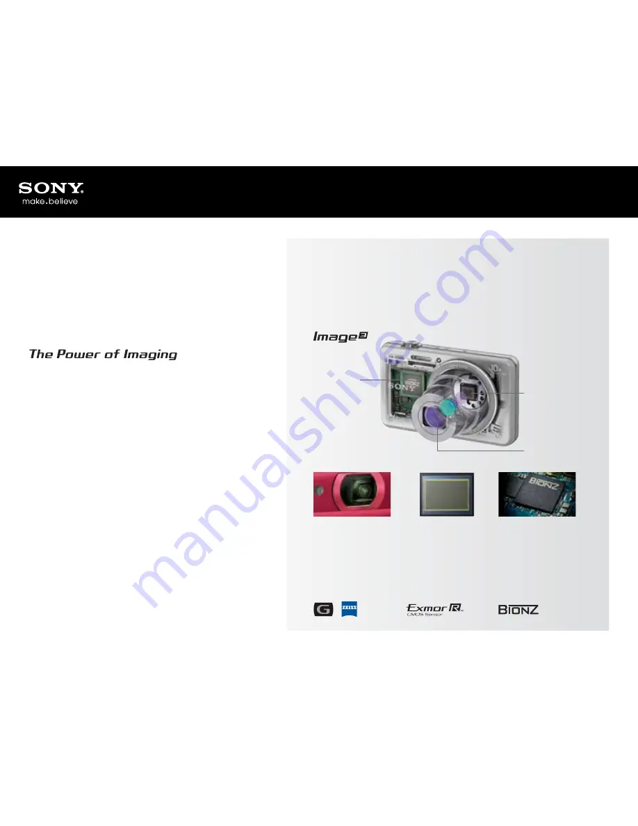 Sony Cyber-Shot DSC-HX10V Product Manual Download Page 4