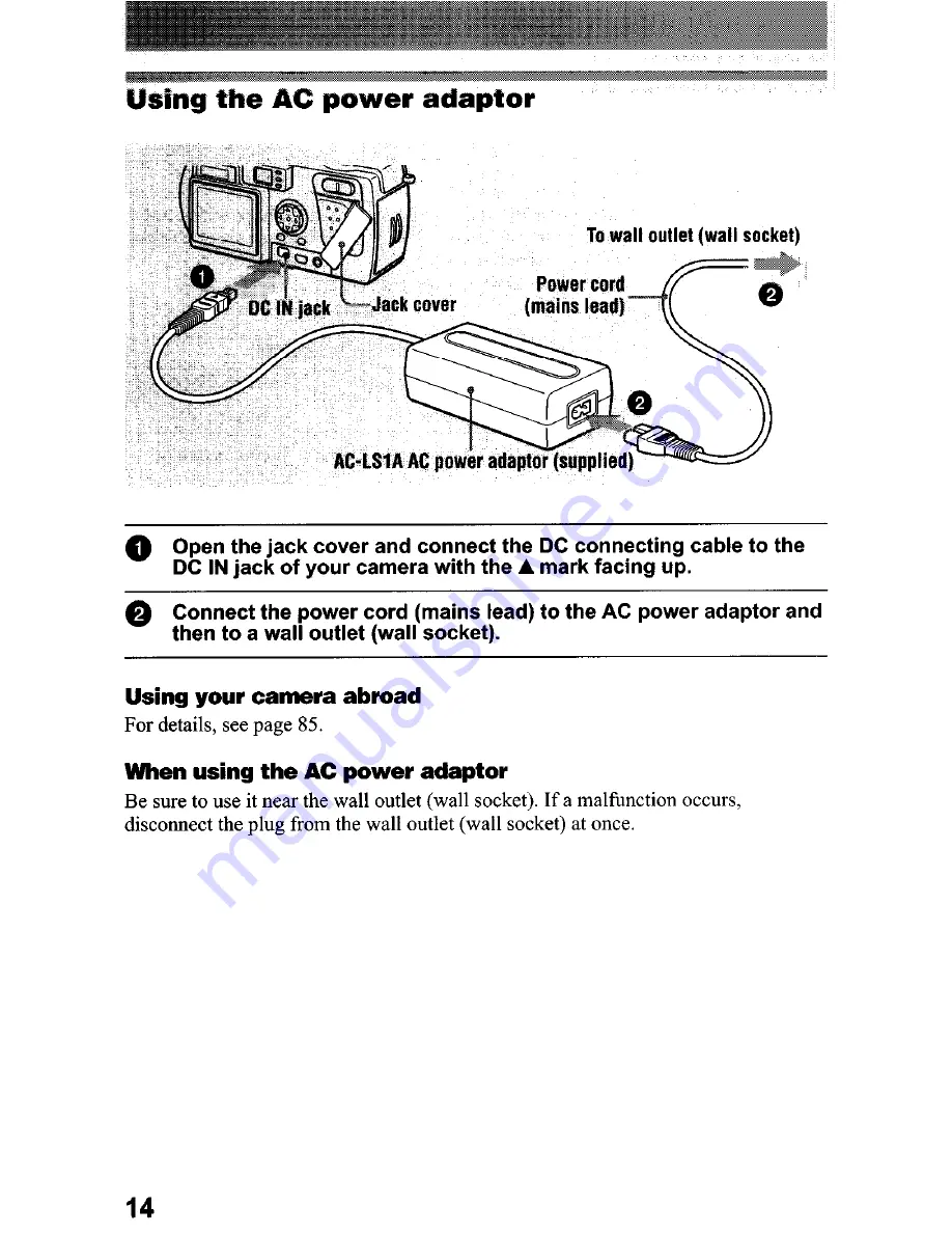 Sony Cyber-shot DSC-P5 Скачать руководство пользователя страница 14