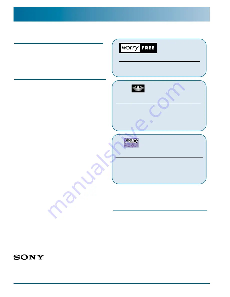 Sony Cyber-shot DSC-P5 Скачать руководство пользователя страница 2