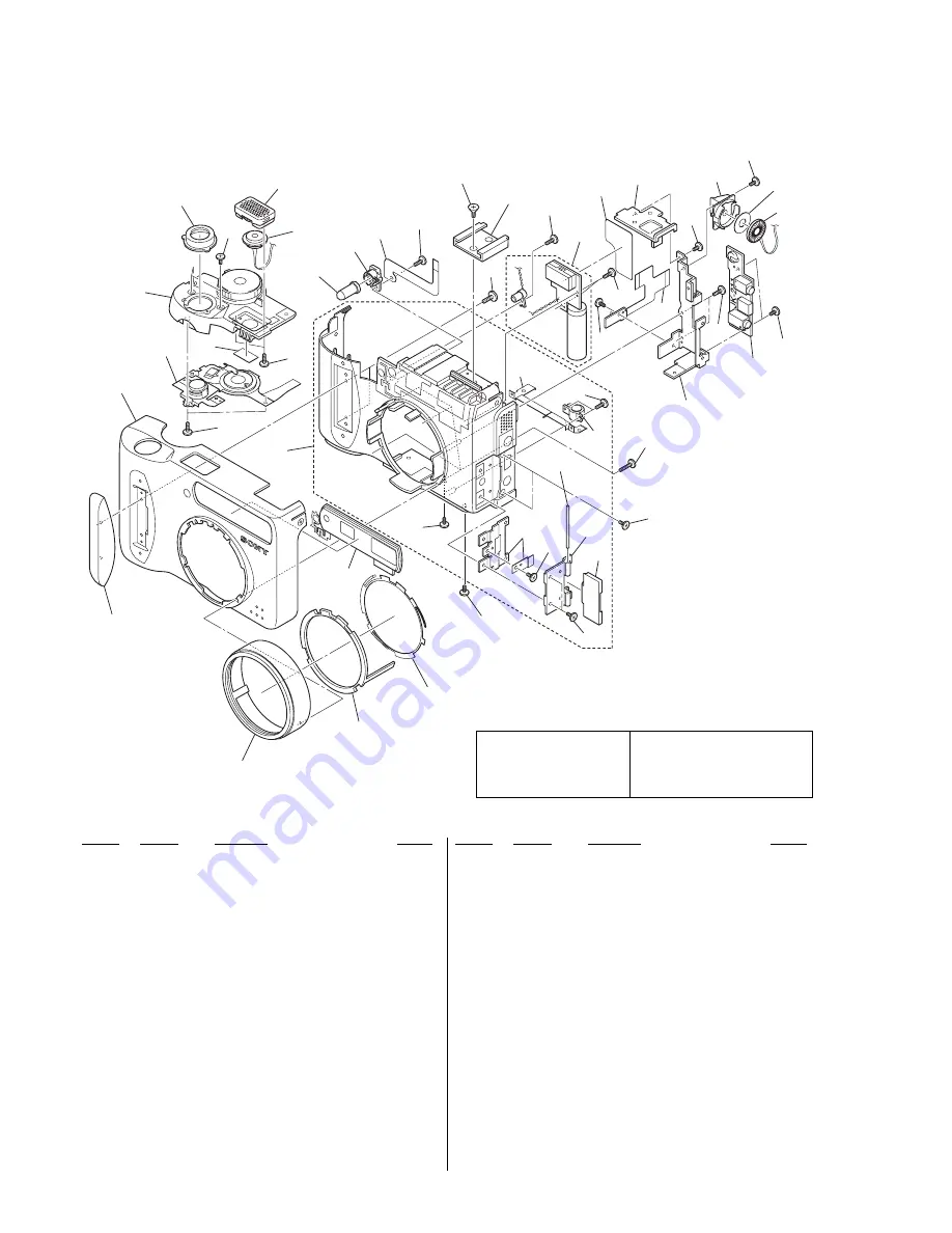 Sony Cyber-shot DSC-S75 Service Manual Download Page 88