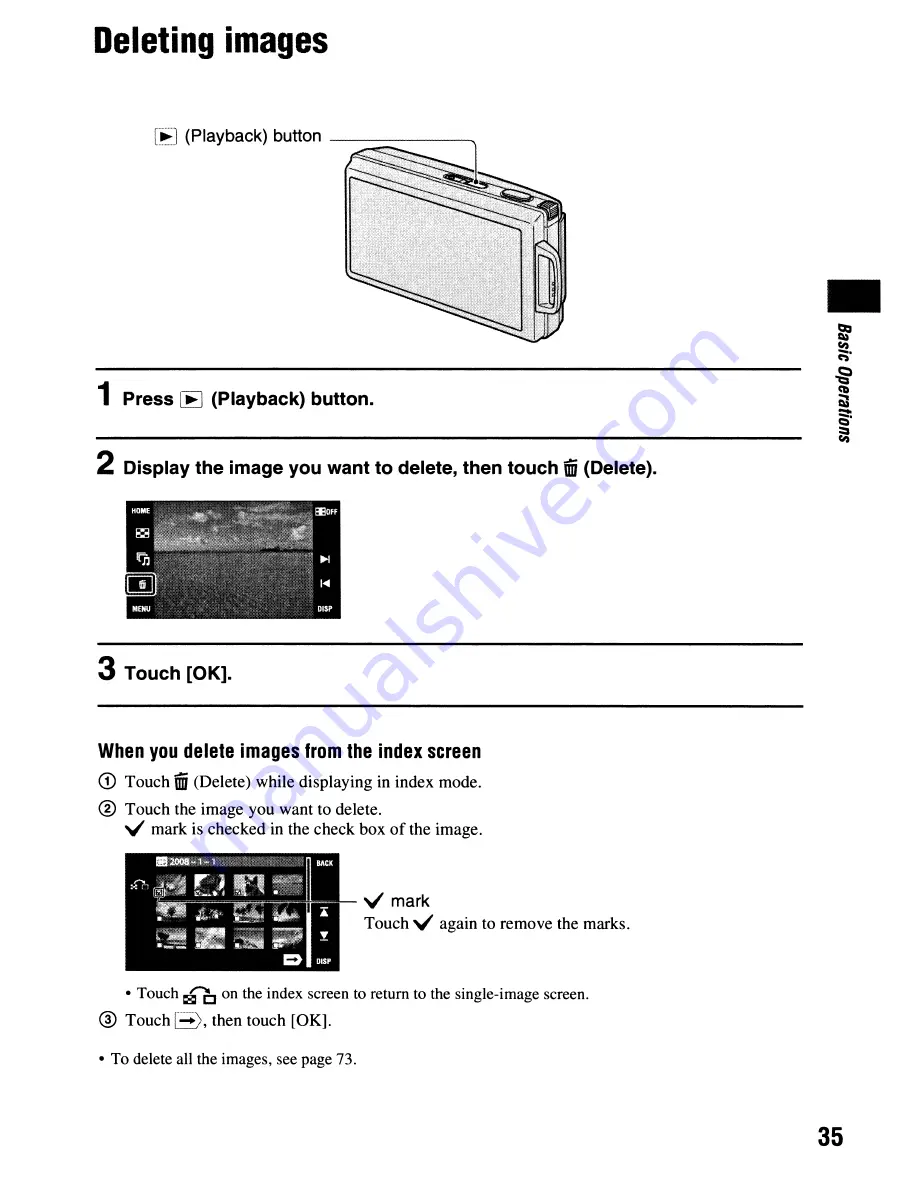 Sony Cyber-shot DSC-T300 Скачать руководство пользователя страница 75