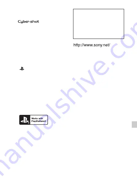 Sony Cyber-shot DSC-WX10 Instruction Manual Download Page 421