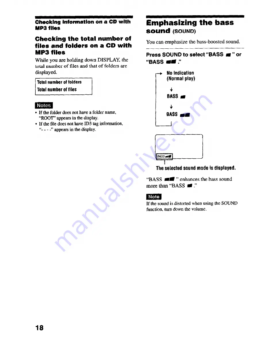 Sony D-CS901 - Portable Cd Player Operating Instructions Manual Download Page 18