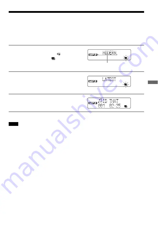 Sony D-NE518CK - Portable Cd Player Operating Instructions Manual Download Page 87