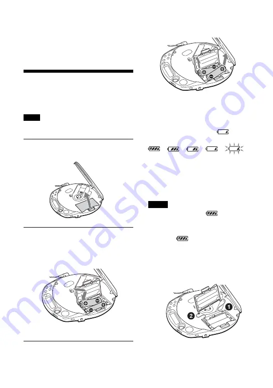 Sony D-NF611 - Portable Cd Player Operating Instructions Manual Download Page 30