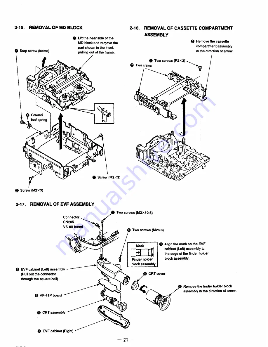 Sony ??D-TR50E Service Manual Download Page 21