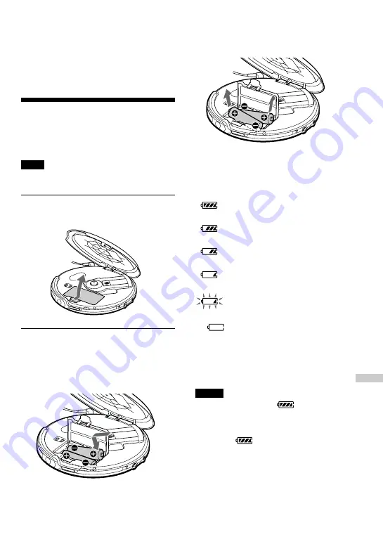 Sony D-VE45 Operating Instructions Manual Download Page 27