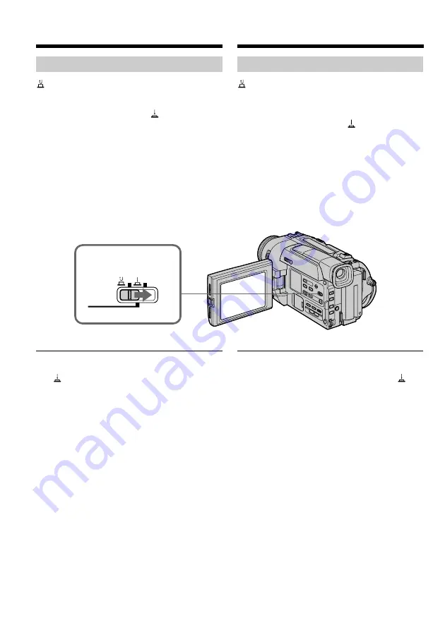 Sony D8 Digital Handycam DCR-TRV410E Operating Instructions Manual Download Page 28