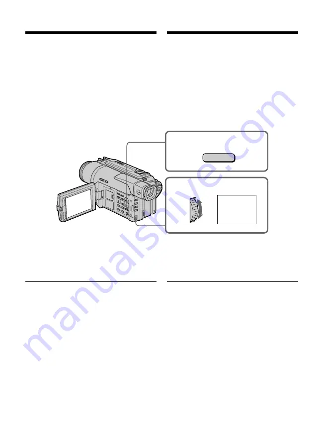 Sony D8 Digital Handycam DCR-TRV420E Operating Instructions Manual Download Page 52