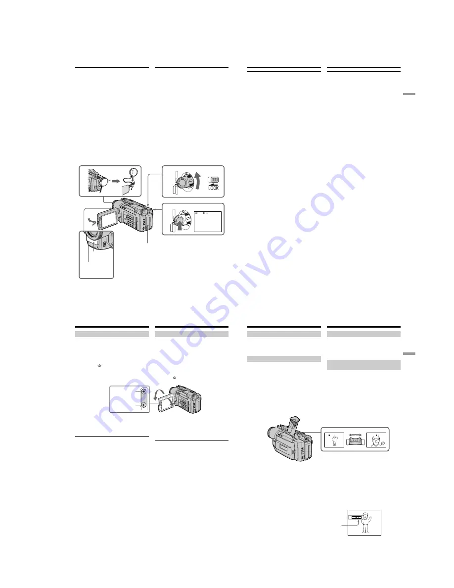 Sony D8 Digital Handycam DCR-TRV820E Скачать руководство пользователя страница 16