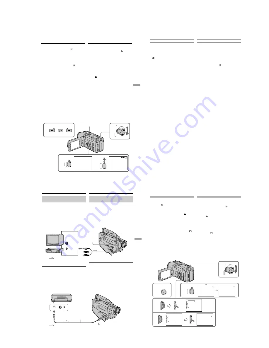 Sony D8 Digital Handycam DCR-TRV820E Скачать руководство пользователя страница 38