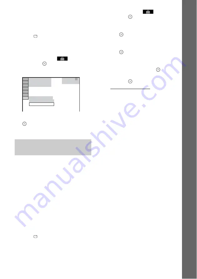 Sony DAV-DZ280 Operating Instructions Manual Download Page 23