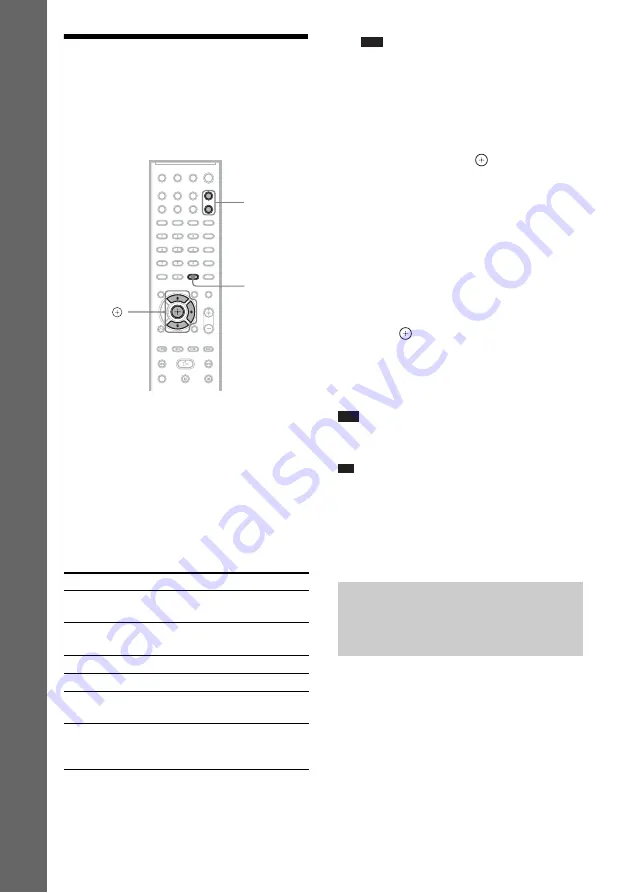 Sony DAV-DZ361W Operating Instructions Manual Download Page 26