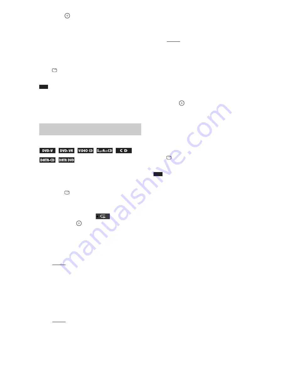 Sony DAV-DZ590K Operating Instructions Manual Download Page 46