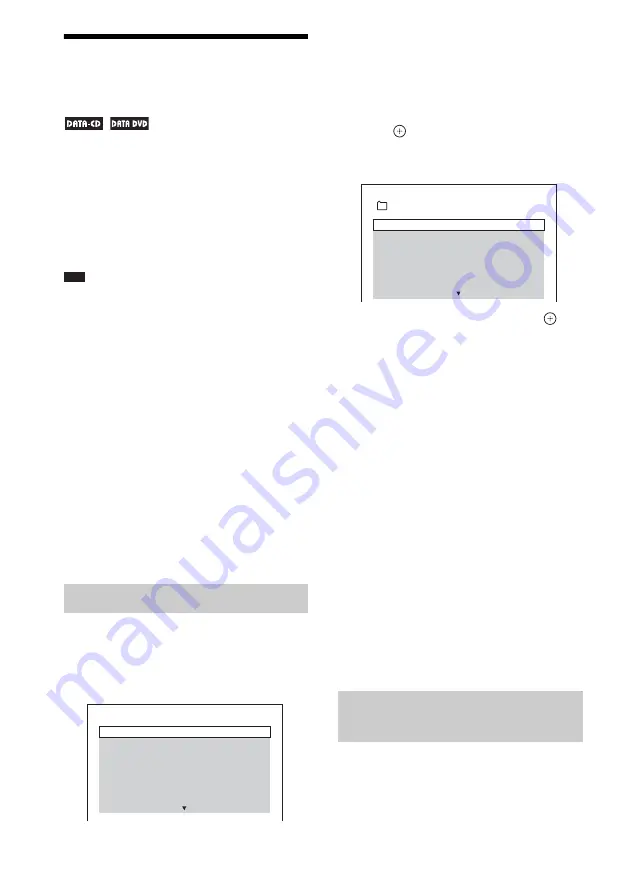 Sony DAV-DZ670M Operating Instructions Manual Download Page 52