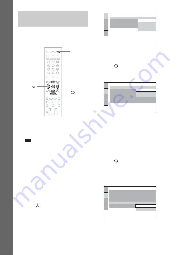 Sony DAV-DZ830W Operating Instructions Manual Download Page 22